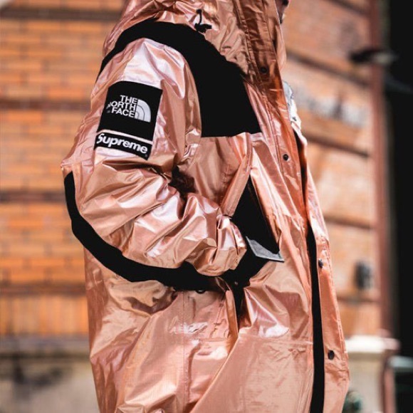 Supreme Other - NWOT Supreme x The North Face Metallic Mountain Parka Rose Gold SUP-SS18…